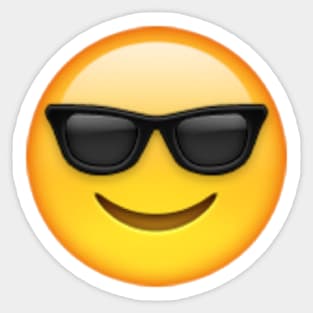 Sunglass Emoji Sticker